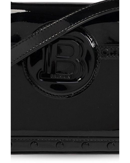 Balmain Black B-buzz Dynasty Top Handle Bag