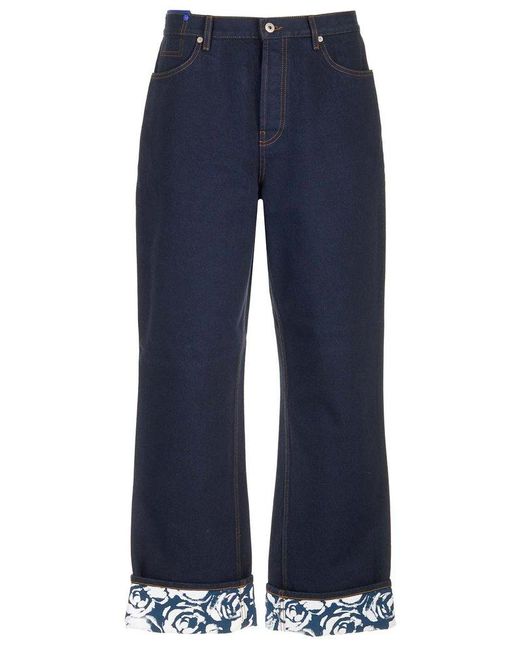 デニム・ジーパン Burberry Indigo Jeans With Turn-Ups Indigo jeans with turn-ups – Lord & Taylor
