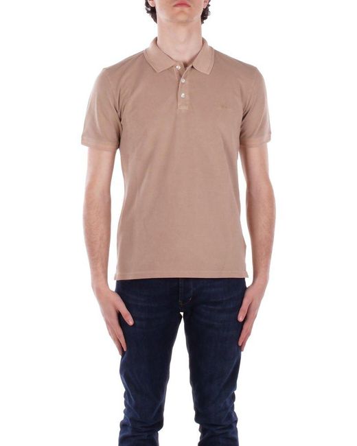 Woolrich Blue T-Shirts And Polos for men