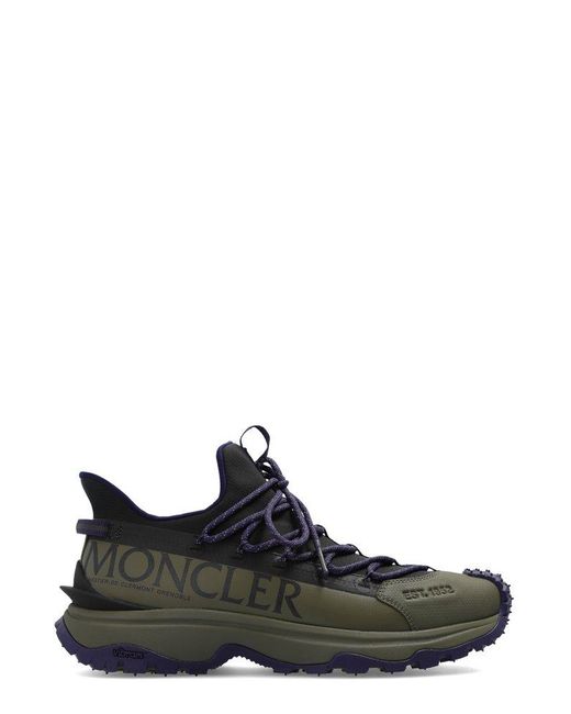 Moncler Black Trailgrip Lite2 Low-top Sneakers for men
