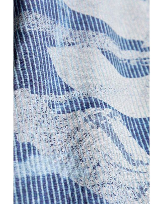 DIESEL Blue T-Shirt T-Norm-R3 for men