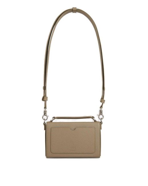 Ami Paris Ami Paris Lunch Box Shoulder Bag in White for Men Lyst