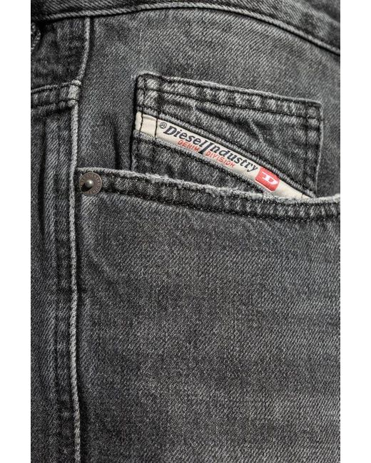 DIESEL Gray Jeans '2001 D-macro L.30', for men