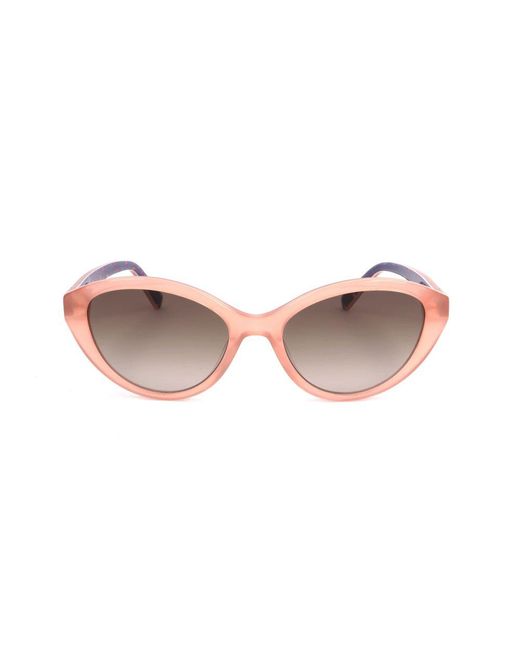 Love Moschino Pink Cat-Eye Frame Sunglasses