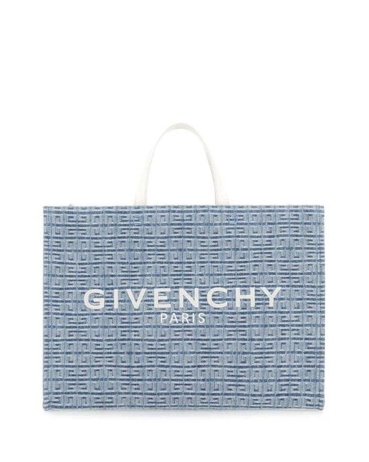 Givenchy G Tote Medium Shopping Bag in Blue | Lyst