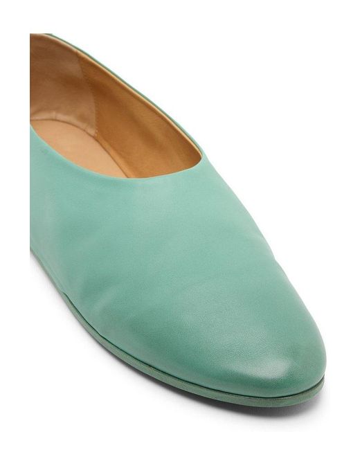 Marsèll Green Coltellaccio Pointed-toe Loafers for men