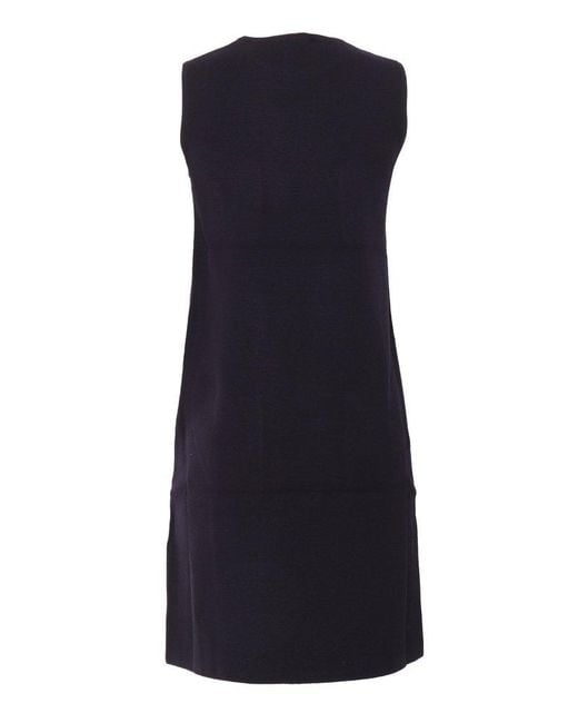 Max Mara Blue Midi Dress
