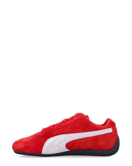 PUMA Red Speedcat Og Lace-Up Sneakers