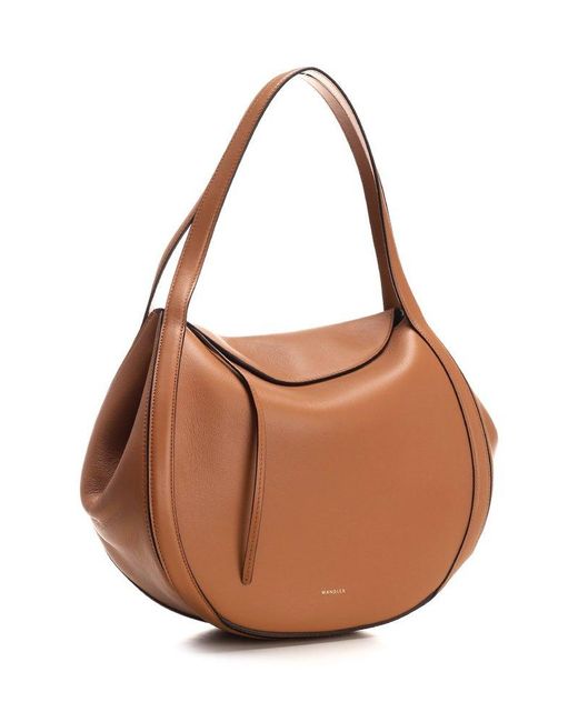 Wandler Brown Lin Shoulder Bag