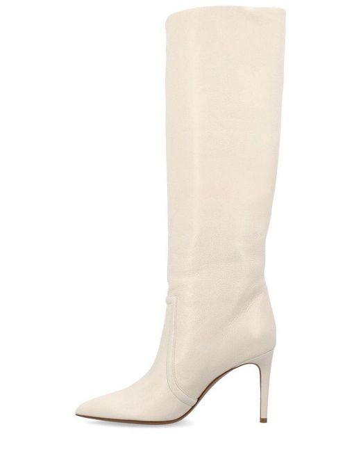 Paris Texas White Stiletto Boots