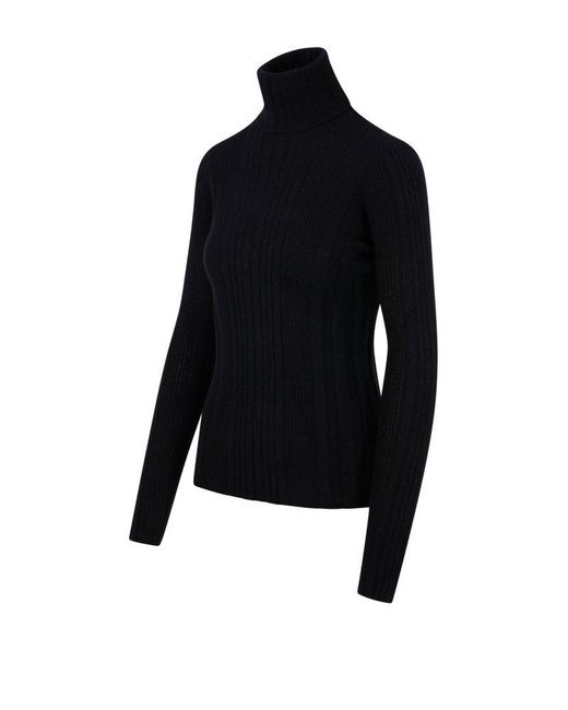 Roberto Collina Black Long Sleeved Knitted Sweater