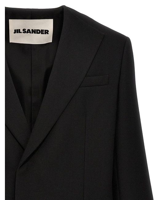 Jil Sander Black '30' Blazer for men
