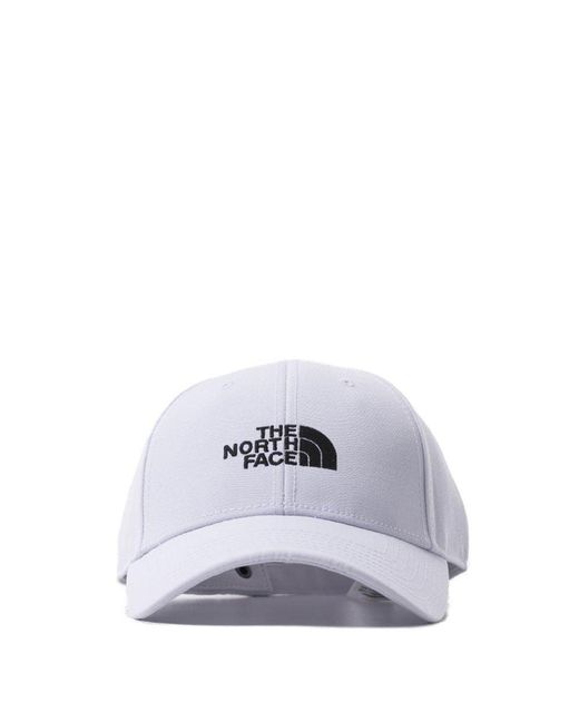 The North Face White Logo Embroidered Baseball Cap