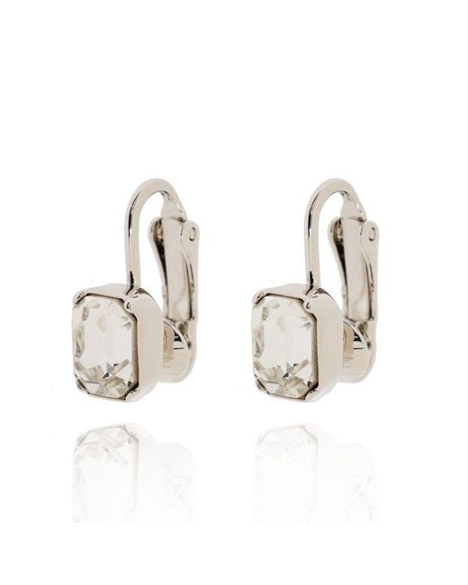 DSquared² White Clips With Crystals, for men