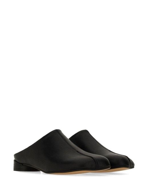MM6 by Maison Martin Margiela Black Anatomic Mules for men