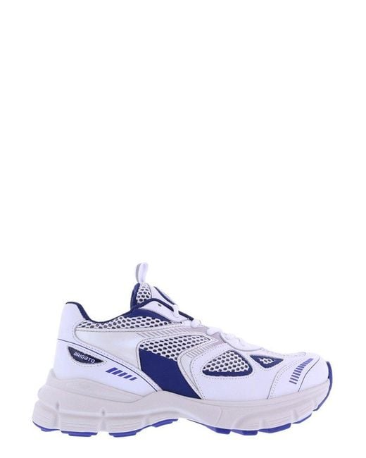 Axel Arigato White Marathon Runner Lace-Up Sneakers