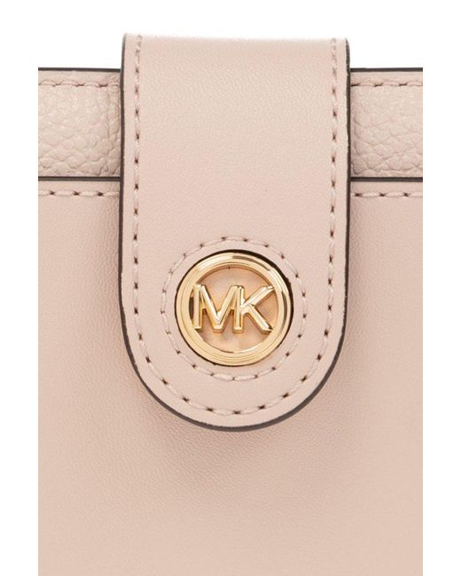 MICHAEL Michael Kors Natural 'mk Charm' Wallet