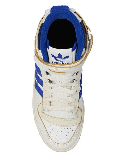 Adidas Originals White Forum 84 High-top Sneakers for men