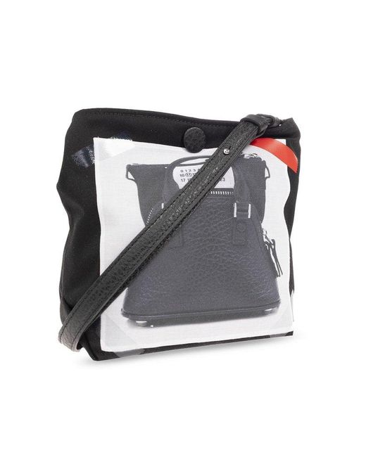 Maison Margiela Black 5ac Baby Shoulder Bag for men