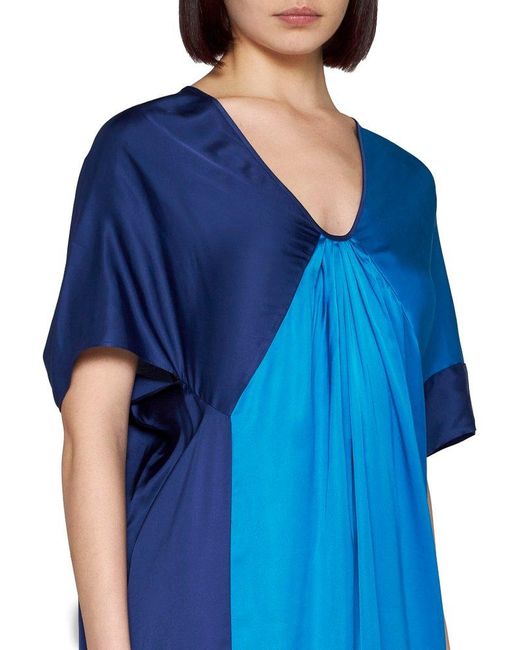 Diane von Furstenberg Blue Dress