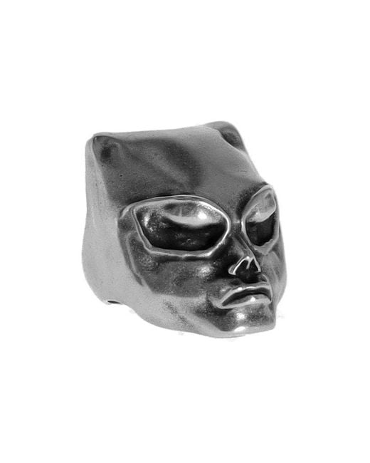 Ann Demeulemeester Gray Animal Motif Ring