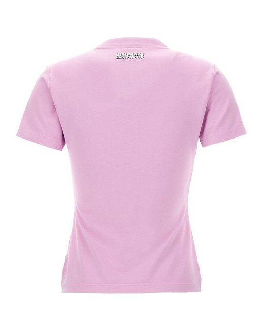 Vetements Pink 'Logo' T-Shirt