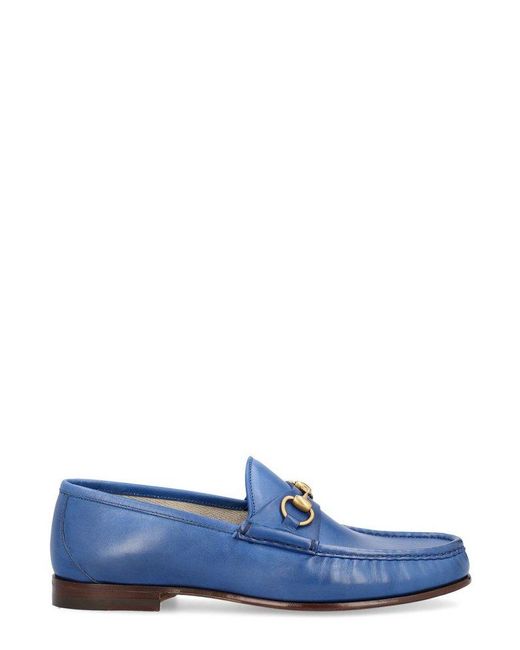 Gucci Blue 1953 Horsebit Loafers for men