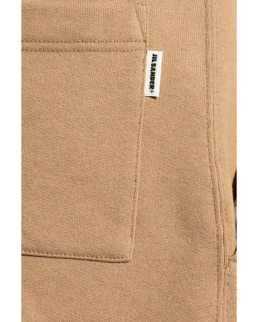 Jil Sander Natural + Cotton Shorts, for men