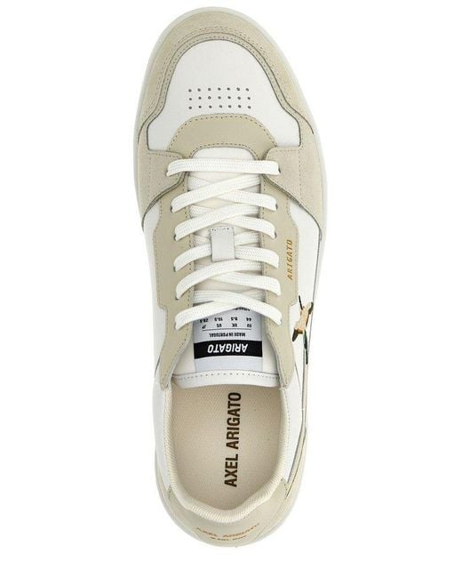 Axel Arigato White Dice Lo Bee Bird Lace-up Sneakers for men