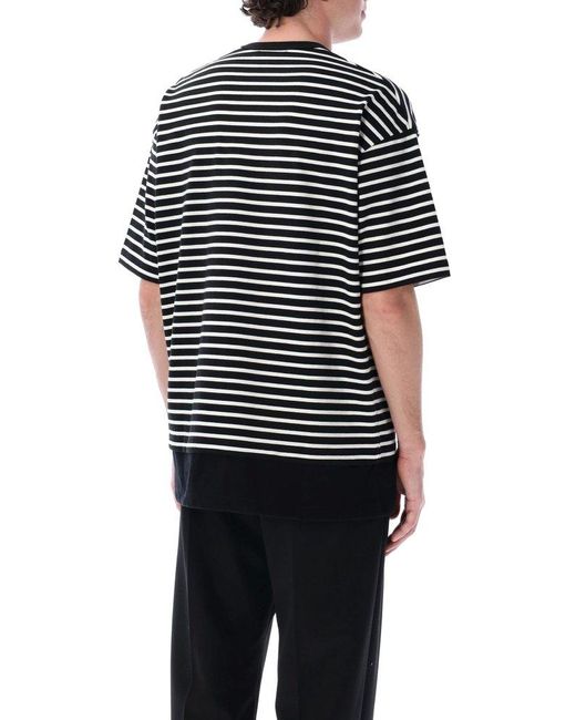 Comme des Garçons Blue Stripes T-Shirt for men