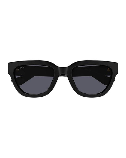 Gucci Black Gg1578S Linea Gg Logo 001 Sunglasses