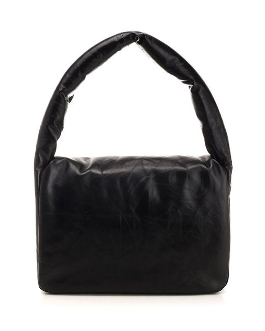 Balenciaga Black Medium "monaco" Shoulder Bag