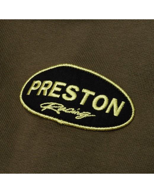 Heron Preston Green Preston Racing Drawstring Hoodie for men