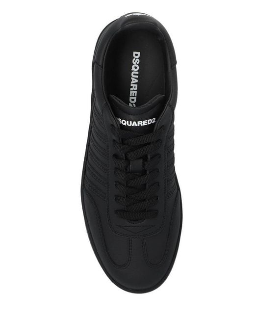 DSquared² Black Boxer Sneakers for men