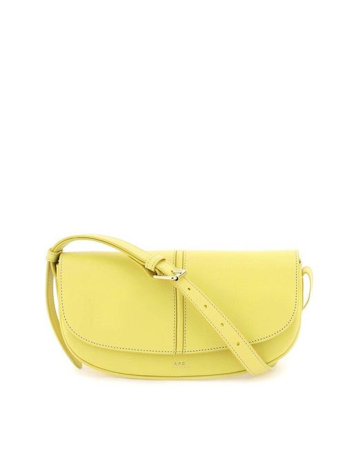 A.P.C. Yellow Betty Shoulder Bag