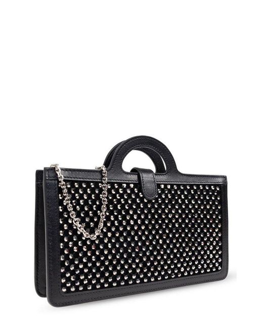 Marni Black Embellished Tropicalia Chained Long Wallet