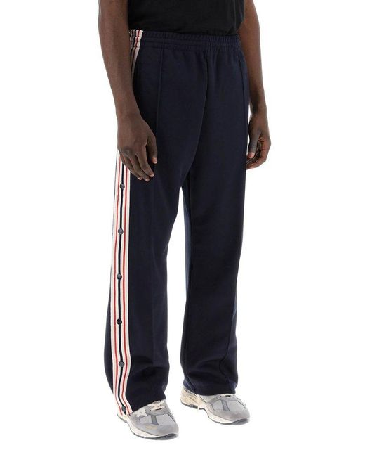Golden Goose Deluxe Brand Blue Joggers With Detachable for men