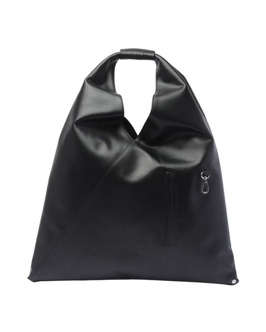 MM6 by Maison Martin Margiela Black Medium Japanese Shoulder Bag