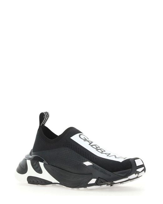 Dolce & Gabbana Multicolor Stretch Mesh Fast Sneakers for men