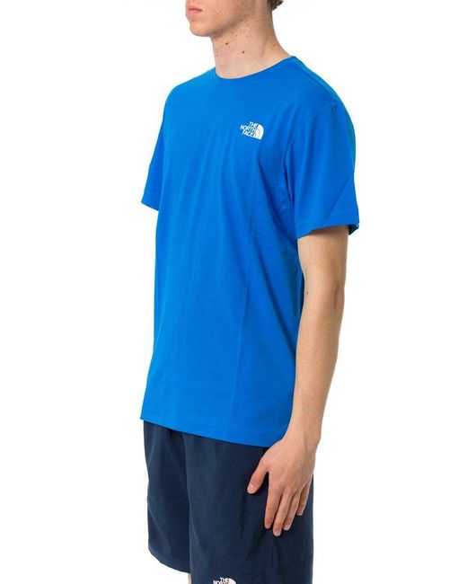 Tシャツ・カットソー THE NORTH FACE 'Vertical' T-shirt Blue Buy The North Face Navy Vertical Print 100% Cotton T-Shirt