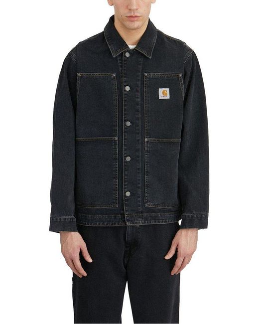 Carhartt Black Og Double Front Loose Fit Jacket for men
