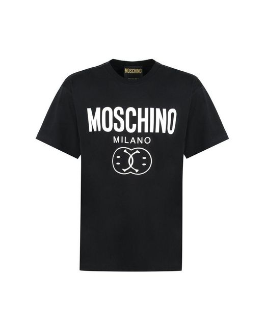 Moschino Kids logo-print cotton T-shirt - White