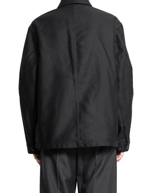 Lemaire Black Utility Jackets for men