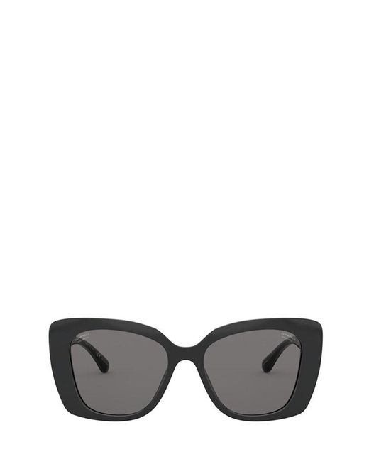 Chanel Gray Square Frame Sunglasses