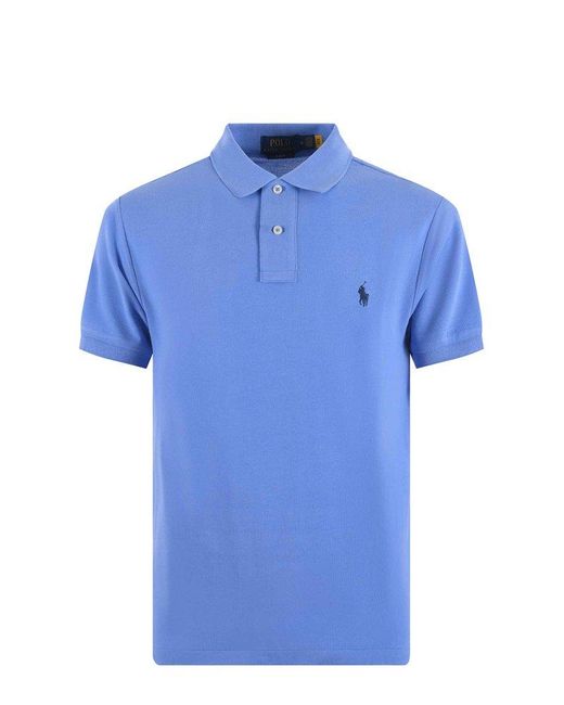 Polo Ralph Lauren Blue T-Shirts And Polos Clear for men