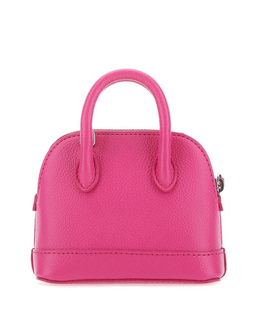 Balenciaga Leather Ville Mini Top Handle Tote Bag in Pink - Lyst