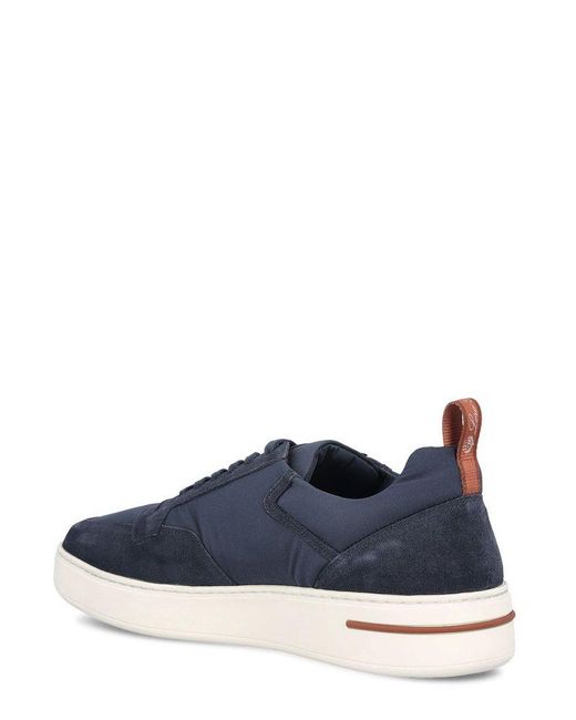 LOROPIANA ラウントトゥレスアッフスニカ FAP9782 W000 Newport Walk Sneaker Microfibre - Storm System® Black Sesame