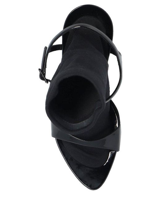 Balenciaga Black Avenue Sock Pumps