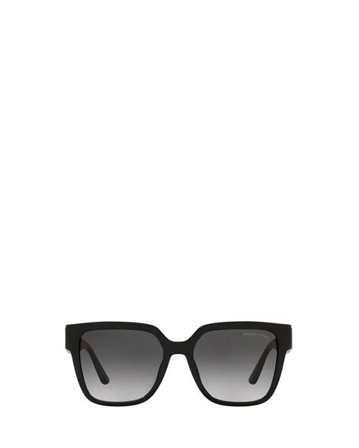 MICHAEL Michael Kors Gray Michael Kors Eyewear Square Frame Sunglasses