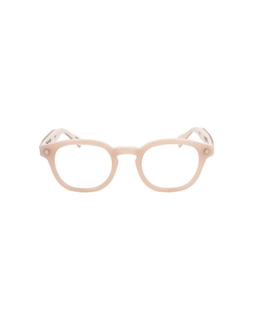 Linda Farrow Black X Matthew Williamson Square Frame Glasses